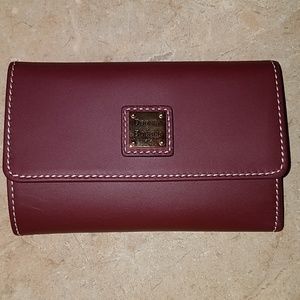 Dooney & Bourke Vachetta Leather Flap Wallet